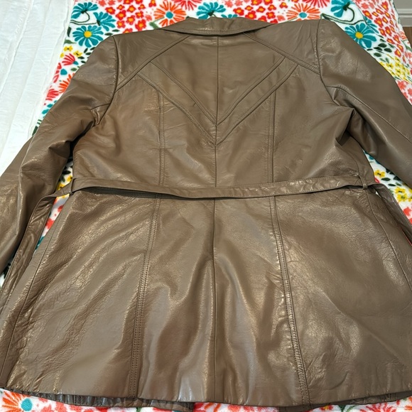 Vintage 1980’s Women’s Wilson’s Suede and Leather Trench-coat in XL/16 - Picture 16 of 16